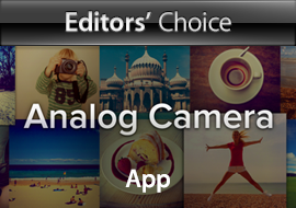 Editors' Choice: Analog Camera, App