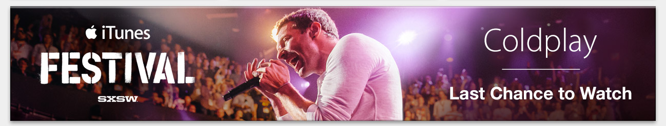 iTunes Festival: Coldplay - Last Chance to Watch