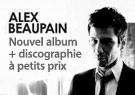 Alex Beaupain : nouvel album + discographie à petits prix