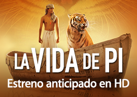 La vida de Pi - Estreno anticipado en HD