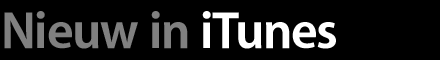 Nieuw in iTunes