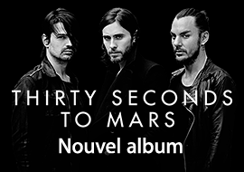 THIRTY SECONDS TO MARS - Nouvel album