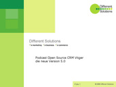 Open Source CRM vtiger - Get Together Meetings Europe - Get Together Meetings Part3 sequence of discussions