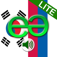 Korean to Russian Lite - Talking Translator Phrasebook. Echomobi Pocket Dictionary with Voice featuring Phrase Logic. Easy to Learn a Language