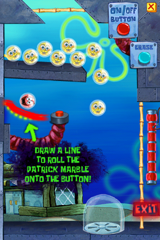 Spongebob Marbles & Slides Lite free app screenshot 2