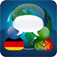 SpeechTrans Portuguese German Translator with Voice Recognition Powered by Nuance maker of Dragon Naturally Speaking Icon