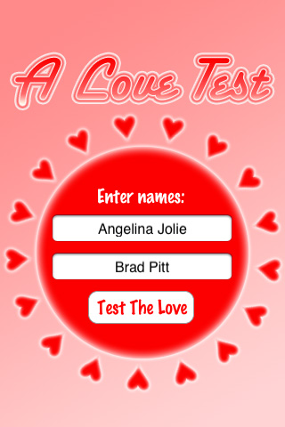 A Love Test: Compatibility Calculator