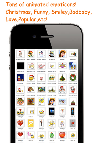 3D Emoticons + Emojifor creative MMS & Email Screenshot