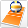 Volleyball coach's clipboard