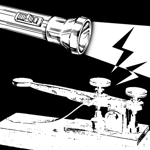 Morse Light (LED flash Torch Light)
