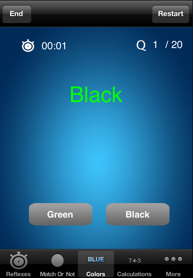 iAZBrainTrainer Screenshot