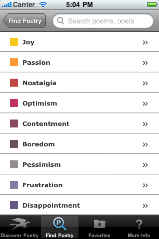POETRY from The Poetry Foundation free app screenshot 3