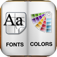 Fonts And Colors Reference for designer's