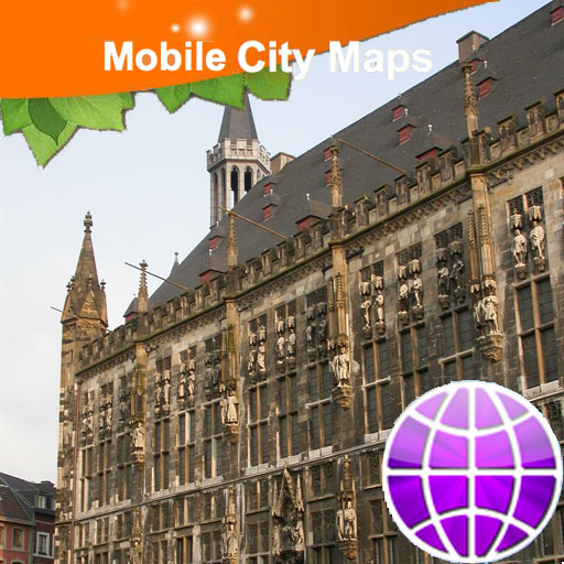 Aachen Street Map