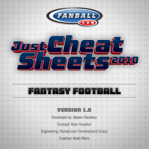 Fanball.com Fantasy Football Just Cheat Sheets 2010