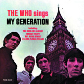 The Who Sings My Generation CD Cover