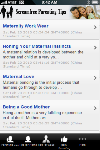 ScreamFree Parenting Tips free app screenshot 3