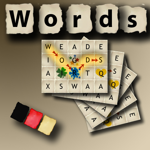 Words - German (The rotating word puzzle game)