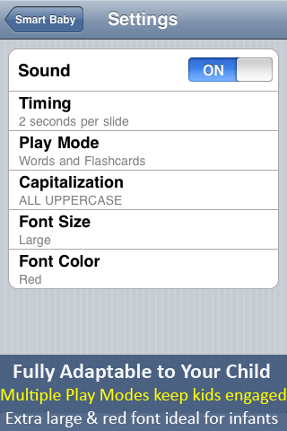 Image of My First Words - Flashcards by Smart Baby Apps for iPhone