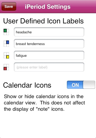 iPeriod (Period Calendar) iPeriod (Period Calendar)