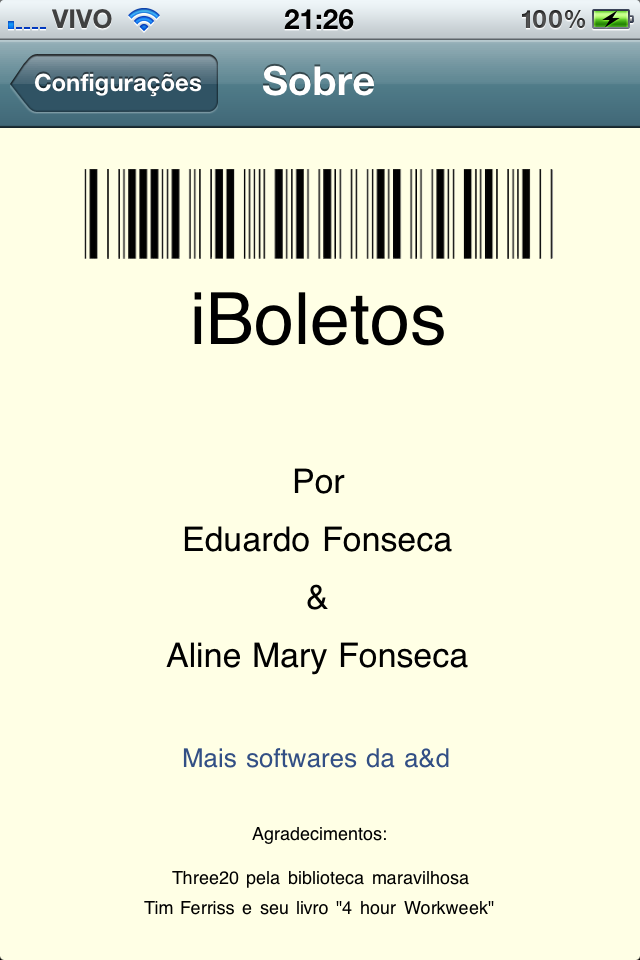 iBoletos Screenshot