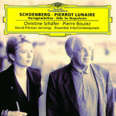 Schoenberg: Pierrot Lunaire, Herzgewächse & Ode to Napoleon, Christine Schäfer