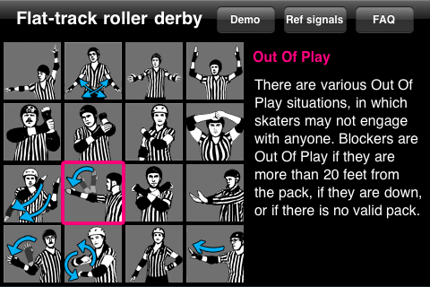 Roller+Derby+Flat+Track+Layout related pictures flat track roller derby referee hand signals for Car ...