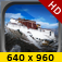 Tibet Scenery Wallpaper for iPhone 4
