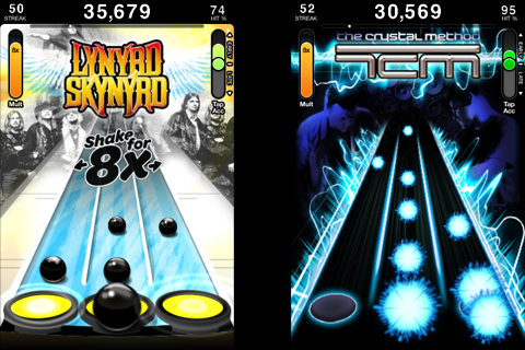 Tap Tap Revenge 3 Screenshot