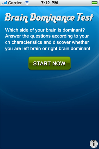 Brain Dominance Test Games Educational Lifestyle Trivia free app for ...