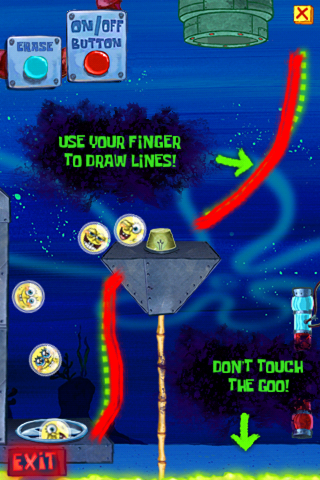 Spongebob Marbles & Slides Lite free app s=creenshot 1