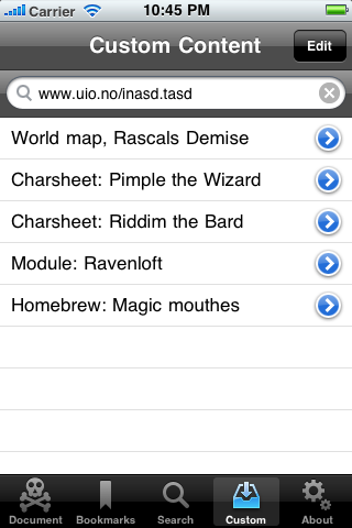 d20 Rules Screenshot