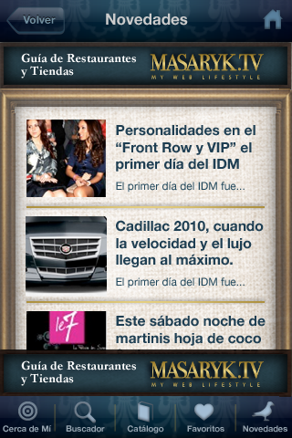 Image of Masaryk.tv for iPhone