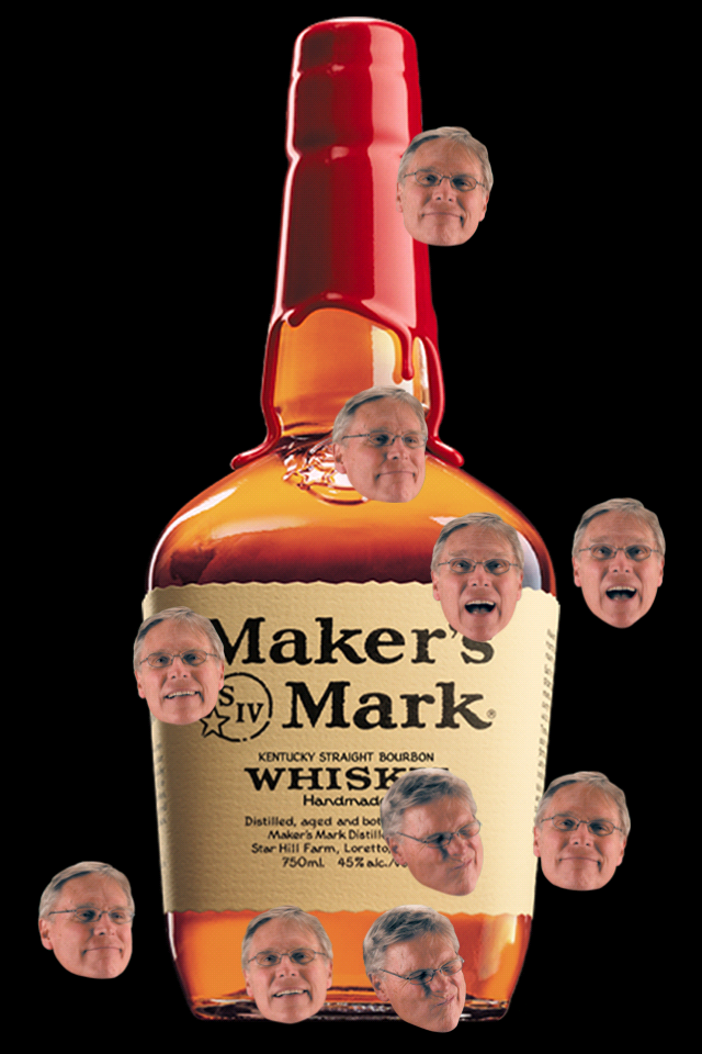 Image of Maker's Mark Snow Globe for iPhone