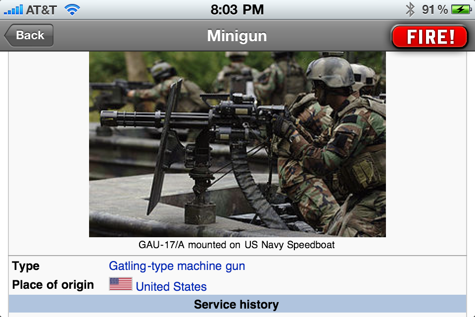 GunApp Screenshot