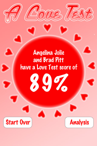 A Love Test: Compatibility Calculator