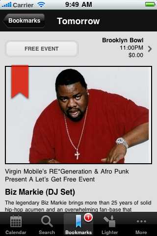 Image of Brooklyn Bowl App for iPhone