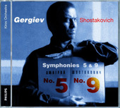 Shostakovich: Symphonies Nos. 5 & 9, Orchestra of the Kirov Opera, St. Petersburg