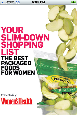 Slim Down Shopping List free app screenshot 2