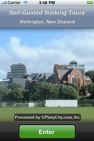 Image of Wellington Map and Walking Tours for iPhone