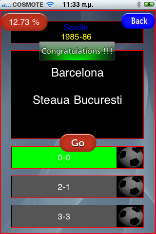 Image of Euro Finals Football Quiz for iPhone
