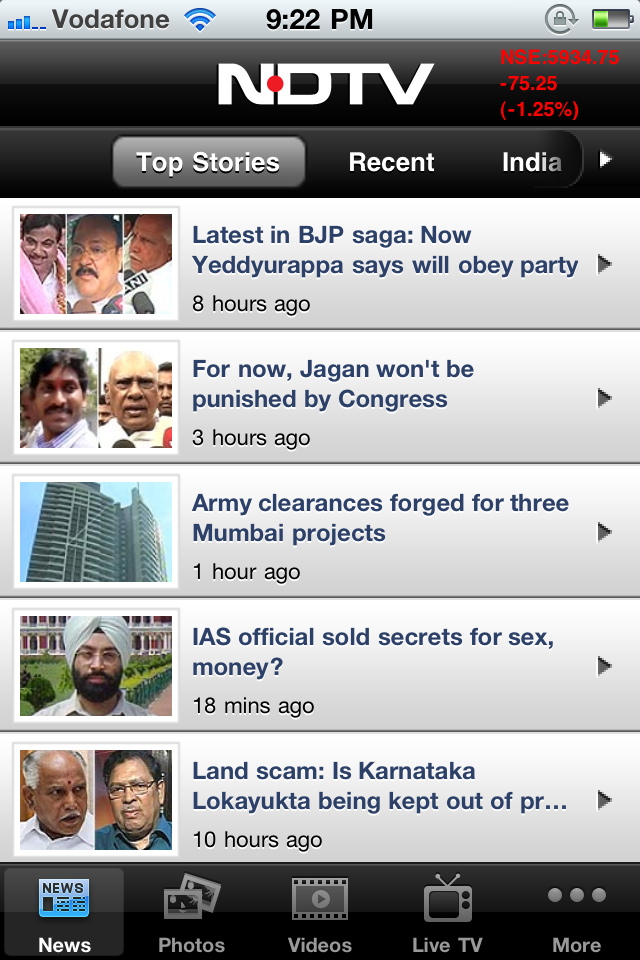 NDTV free app screenshot 3