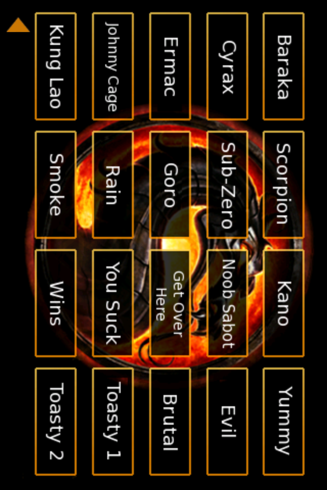 Mortal Kombat Soundboard Screenshot