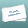 US State Nicknames Flash Cards