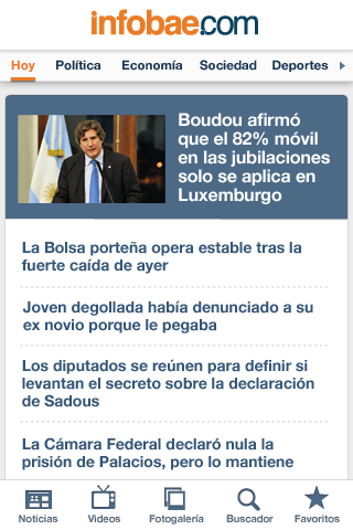 Image of Infobae.com for iPhone