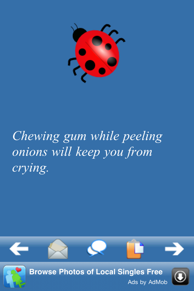 More apps related Weird Facts More apps related Weird Facts