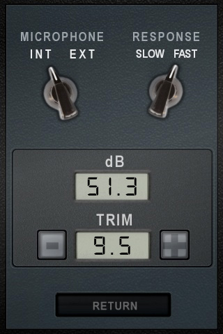 dB Volume Meter Screenshot