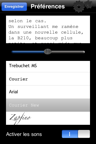 Home Screen