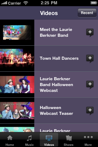 Laurie Berkner Band free app screenshot 3