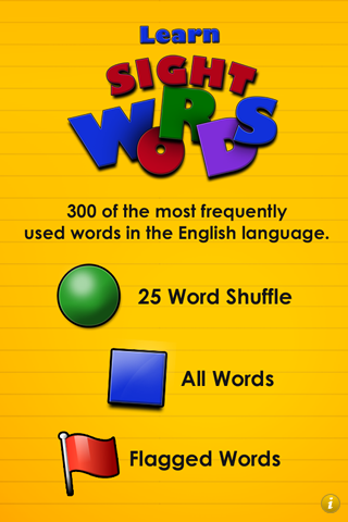 Learn Sight Words